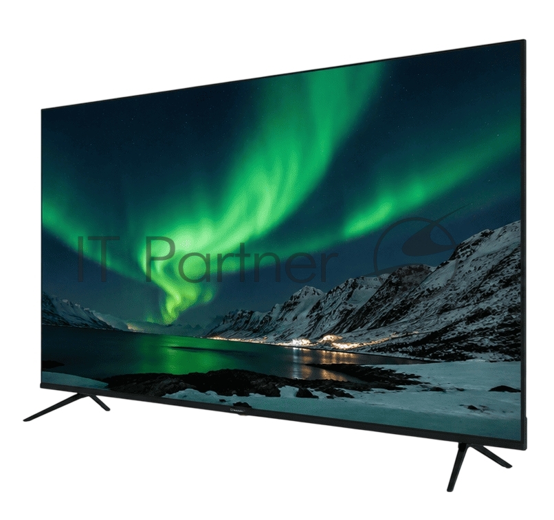 Телевизор Raskat 55" 55U5400B черный QLED UHD 60Hz Smart TV YaOS 1.5GB/8GB