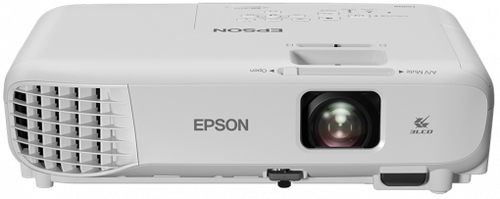 EPSON MultiMedia Projector EB-X05 (3xLCD, 3300 люмен, 15000:1, 1024x768, D-Sub, HDMI,  RCA, USB, ПДУ)