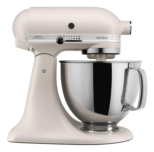 Настольный миксер с откидным блоком KitchenAid 5KSM125EMH Artisan 4.8 л, кремовый