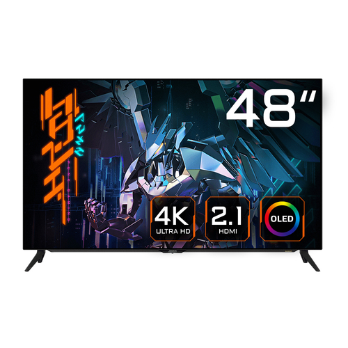 Монитор 47.5" Aorus FO48U EK OLED 3840x2160, 120 Гц, 1 мс, 16:9, 900 кд/м², 2xHDMI, 1xDP, 1xUSB-C, 2x15 Вт + 1x20 Вт, черный