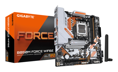 Материнская плата AMD B850 SAM5 MATX B850M FORCE WF6E 1.2 GIGABYTE