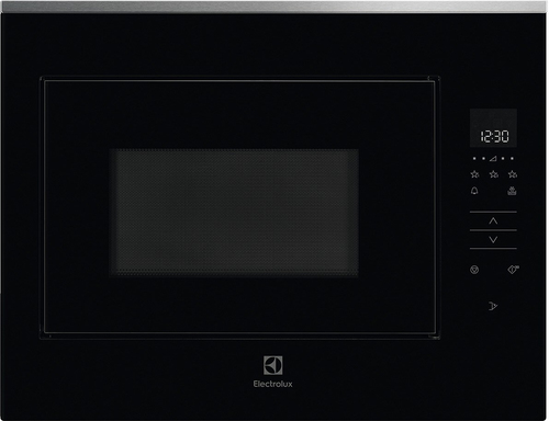 Встраиваемая микроволновая печь ELECTROLUX/ Встраиваемая микроволновая печь, объем объем 25 л., высота 459 мм, цвет черный/нерж.cталь