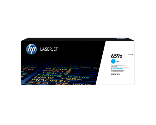 Тонер-картридж HP 659X Cyan для Color LJ Enterprise M776dn/M856dn Flow M776z/M776zs (29000 стр) ( W2011X )