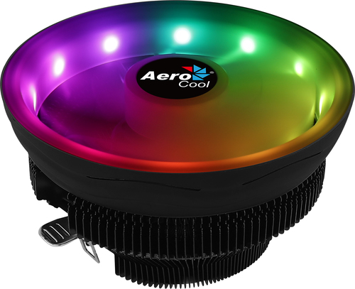 Aerocool Core Plus ARGB PWM 4P (4пин,  775,1155,AM4-FM1,  14.5-24.4дБ, 600-800об,мин,  Al)