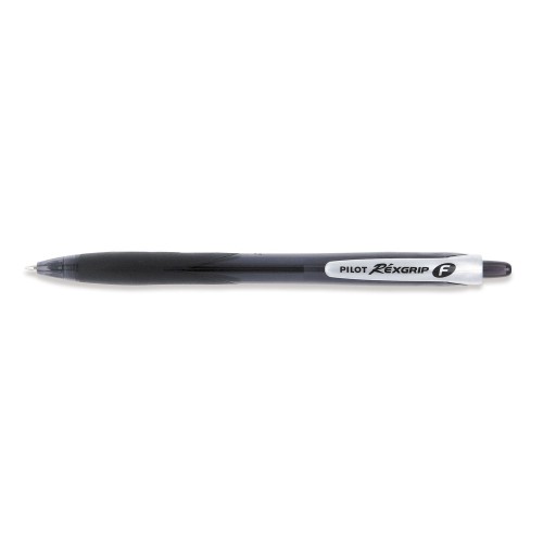 Ручка шариков. Pilot Rex Grip BPRG-10R-F-B прозрачный d=0.32мм черные автоматическая 1стерж.