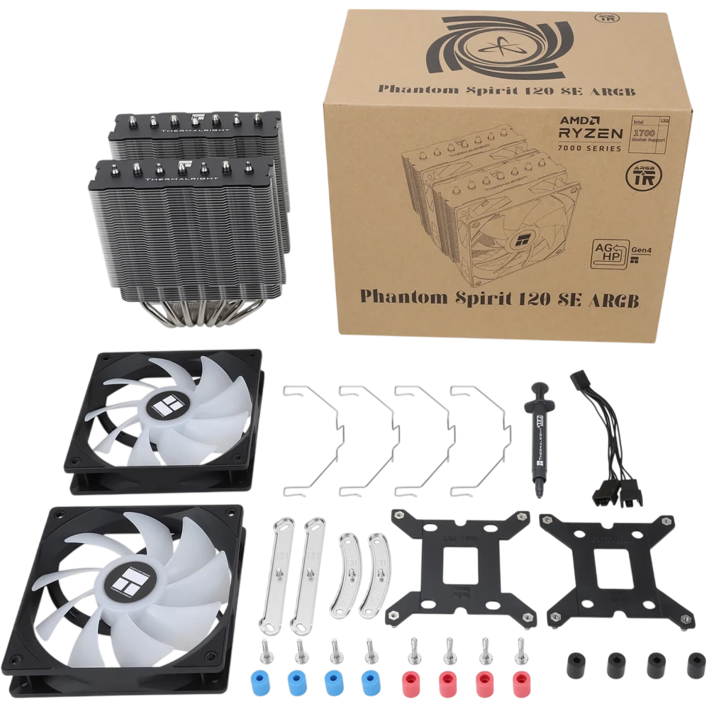 Кулер для процессора Thermalright Phantom Spirit 120 SE ARGB (TRPS120SEA)