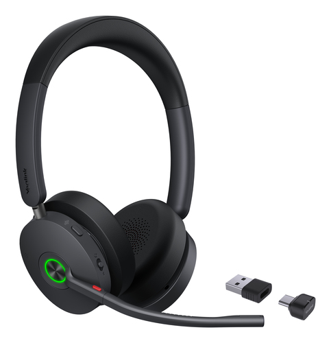 Гарнитура YEALINK BH74 UC USB-C/A, Беспроводная Bluetooth, HD звук, Шумоподавление ANC,Черная, шт
