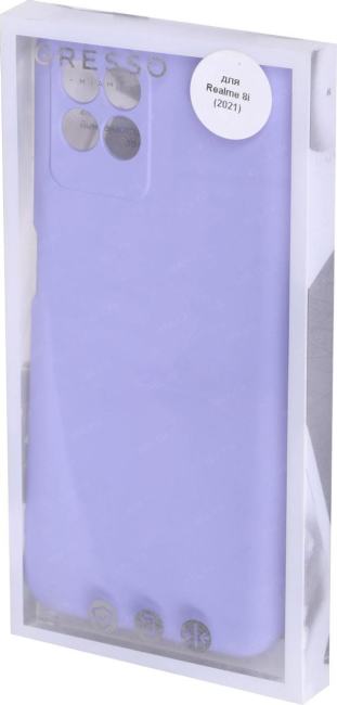 Чехол (клип-кейс) Gresso для Realme 8i Smart  Slim лавандовый (GR17SMS319)