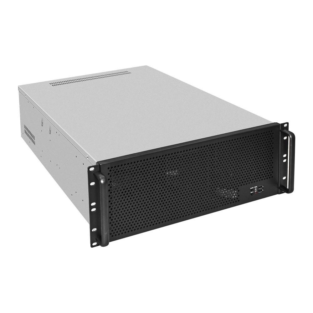 Корпус серверный Exegate - Pro 4U650-18, mITX, mDTX, mATX, ATX, E-ATX, 5х2.5", 17х3.5", 4х3.5/2.5", 2xUSB2.0, Rack, 4U, без БП, цвет чёрный, EX292259RUS