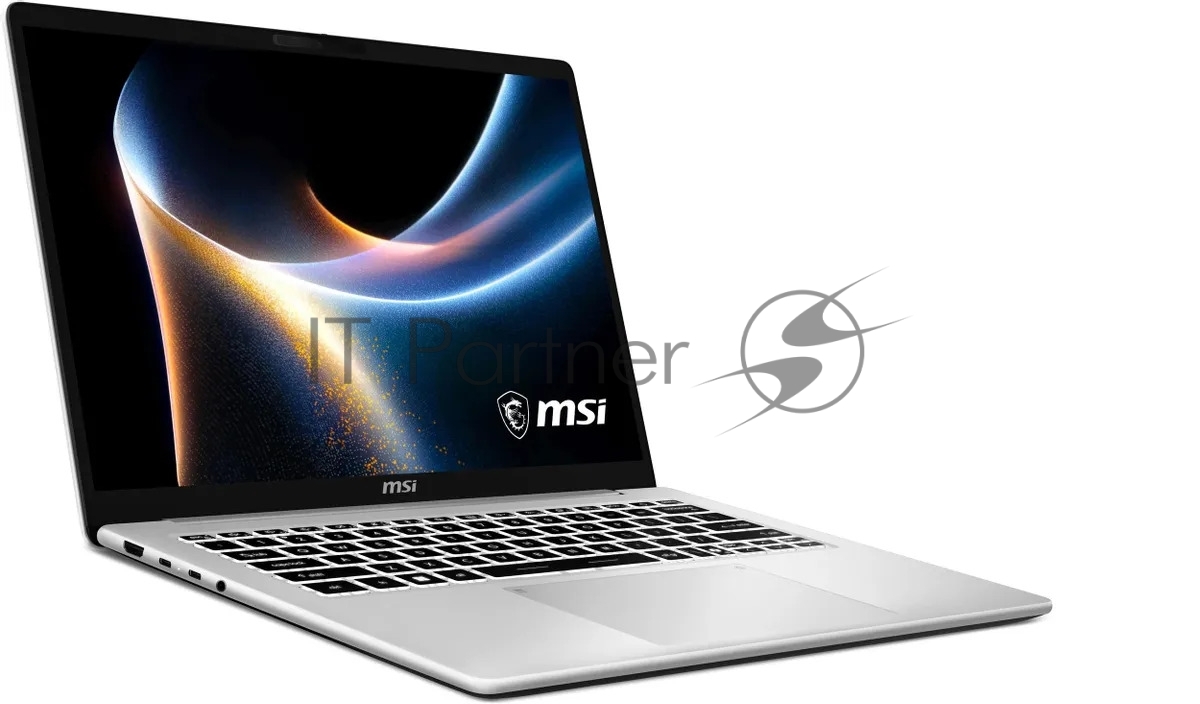 Ноутбук MSI Modern 14S AI+ G3MG-010XRU/14"/OLED/Intel Core Ultra 7 355/16Gb/512Gb SSD/Intel Graphics/NoOS/серебристый/1.5kg