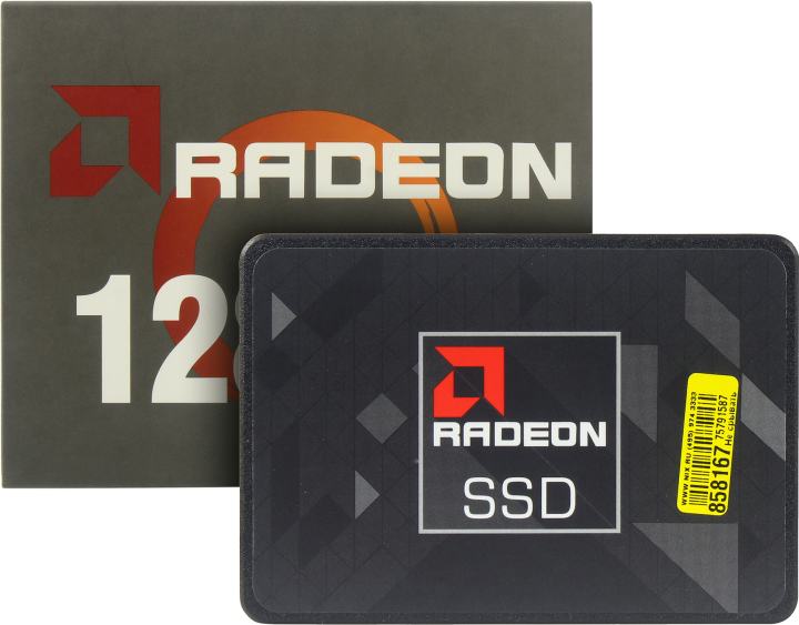 AMD SSD 128GB Radeon R3 Client R3SL0128G2 SATA 2.5"  6Gb/s, 520/450, RTL
