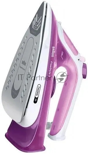 Утюг Braun FI3124PU фиолетовый/белый, 2400 Вт, 45 г/мин, 170 г/мин, 270 мл
