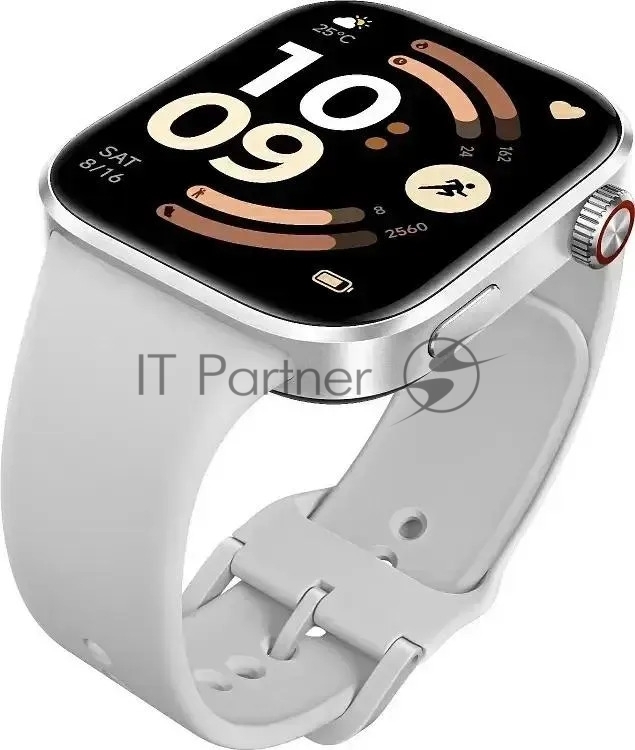 Умные часы Xiaomi Redmi Watch 6, 2.07" AMOLED, GPS, Bluetooth 5.4, IPX/WR50, серебристый