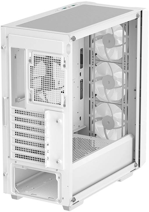 DEEPCOOL CC560 Mesh V2 белый без БП ATX 4x120mm 5x140mm 2xUSB3.0 audio bott PSU