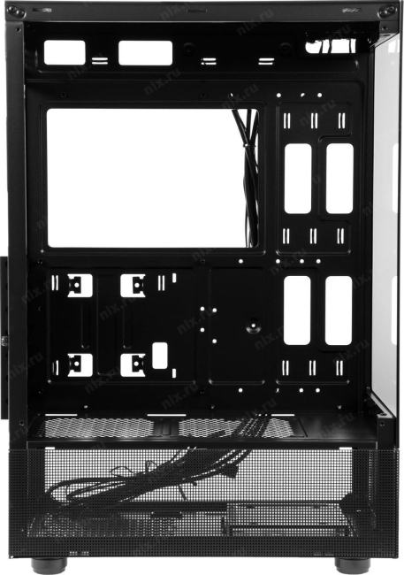 Корпус Formula Crystal Z1 черный без БП ATX 3x120mm 2xUSB2.0  1xUSB3.0  audio  bott PSU