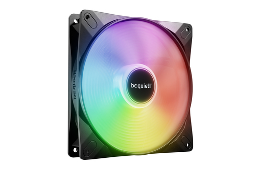 Кулер для корпуса/ Case Cooler be quiet! LIGHT WINGS LX 120mm PWM high-speed (120x120x25mm, 4-pin PWM, ARGB, 61.8CFM, 30.9dBA, 2100RPM, Black)