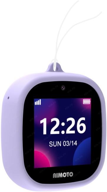 8360202 AIMOTO Crystal Умные  часы  4G.  Цвет: лиловый