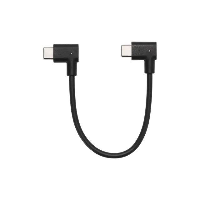 Кабель с угловым разъемом (USB-C, 13 см)