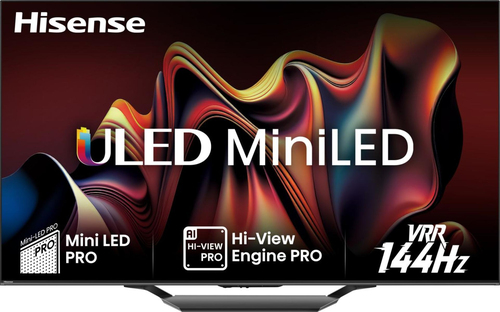 Телевизор Hisense 65" 65U7NQ графитовый/серый MINI-LED UHD 120Hz VIDAA