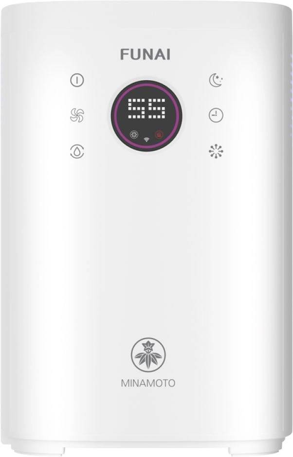Увлажнитель воздуха Funai USH-MNE450/4.0(WT), ультразвуковой, 45м², 4л