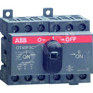 ABB 1SCA104816R1001 Рубильник OT16F3C реверсивный 3п  с  рукояткой  DIN/винт (1SCA104816R1001)