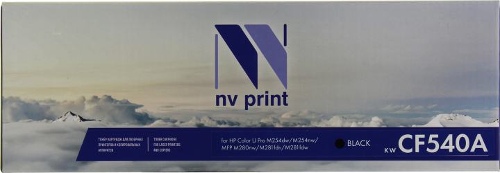 Картридж NV-Print аналог CF540A Black для HP  Color  LJ  Pro M254dw/M254nw/M281fdn/M281fdw/M280nw