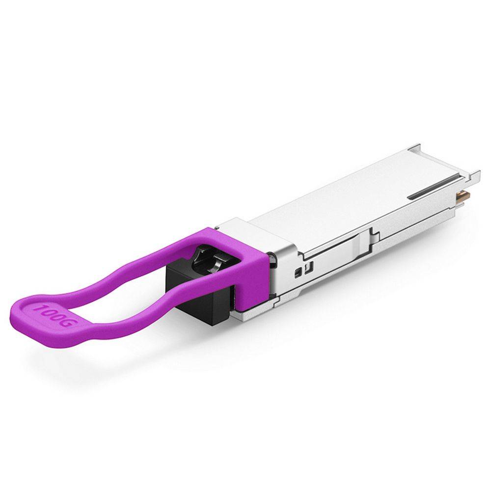 Трансивер QSFP28 Cisco QSFP-100G-ERL-S, 100G QSFP28 Transceiver 100G ER-Lite, 25km SMF, duplex, LC, 1310nm, G.652, Purple LC, 100m OM4 MMF, QSFP-40/100-SRBD=