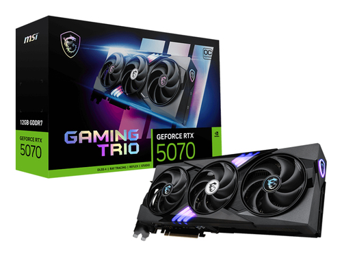Видеокарта/ GeForce RTX 5070 12G GAMING TRIO OC