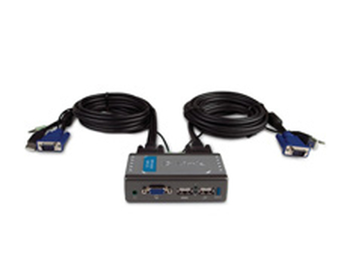 KVM-переключатель D-Link 2PC KVM-221/RU