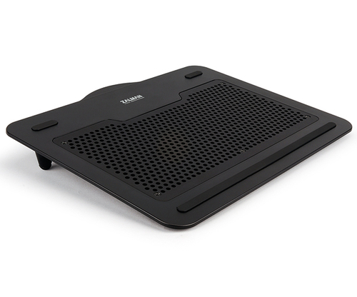ZALMAN <ZM-NC1500 Mini Black> Ultra Quiet NoteBook Cooler (20дБ, 1600об/мин,1xUSB,USB  питание,  Al)
