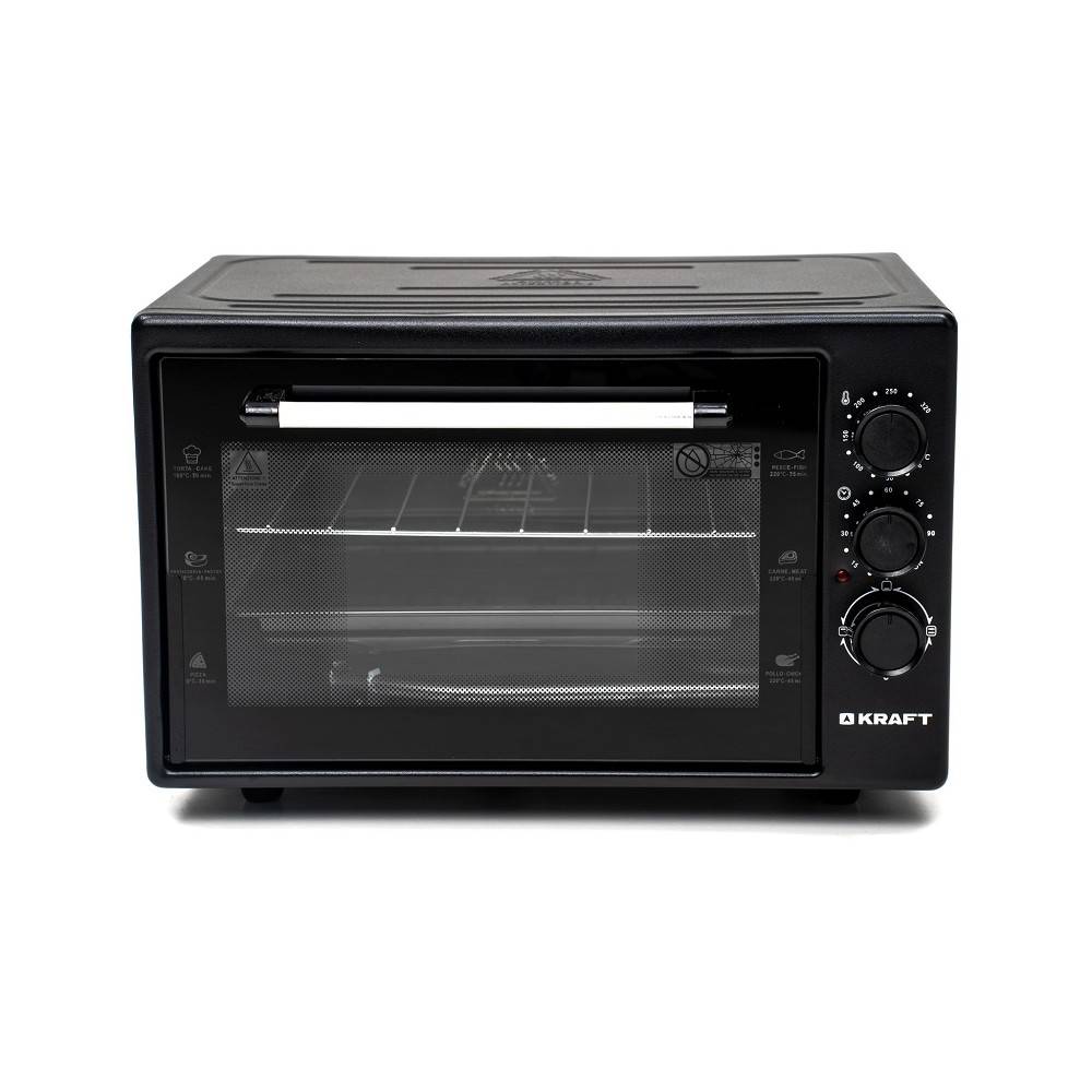 Kraft KF-MO 4500 BL Мини-печь, 45 л, черный