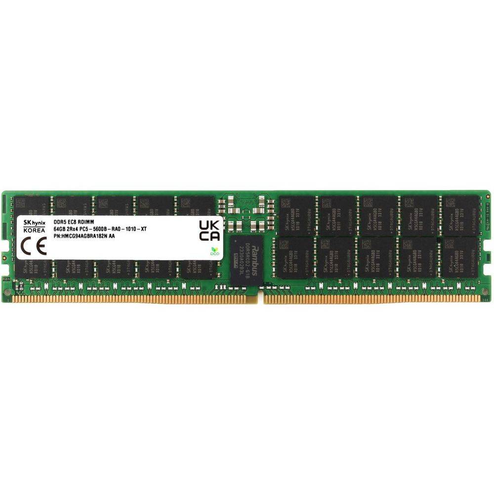 Оперативная память Hynix HMCG94AGBRA182N, 64GB DDR5-5600 ECC Registered
