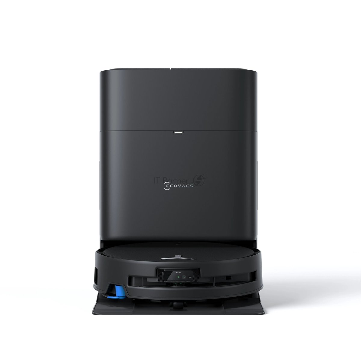 Робот-пылесос Ecovacs Deebot T80S Omni черный, 6400 мА·ч Li-Ion, уборка влажная/сухая, пылесборник контейнер 0.22 л