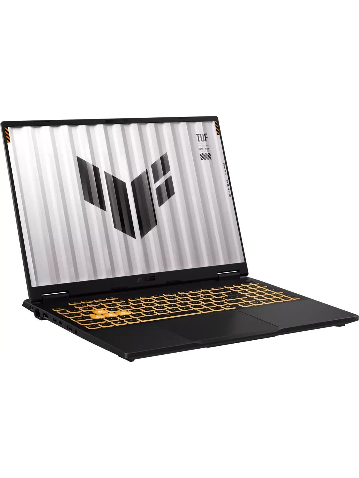 Ноутбук ASUS TUF Gaming F16 FX608JHI-TU216, 16" (1920x1200) IPS 144 Гц/Intel Core i5-14450HX/16 ГБ DDR5/512 ГБ SSD/NVIDIA GeForce RTX 5050 для ноутбуков (8 Гб)/Windows 11 Pro, Серый (90NR0NA1-M00BJ0_Win11P)