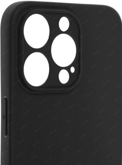 Чехол (клип-кейс 72415) BoraSCO для Apple iPhone 15  Pro Max черный
