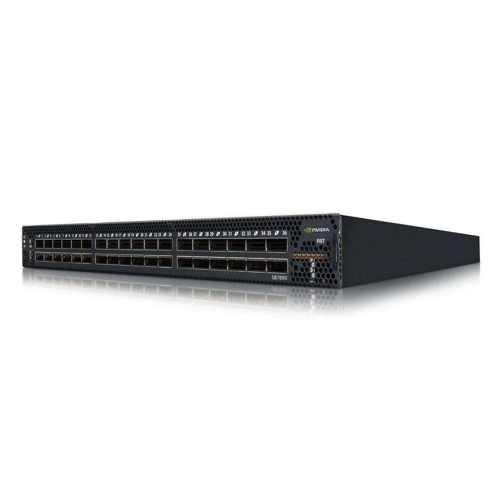 Коммутатор Mellanox MSB7890-ES2F||1, 36×QSFP28 EDR, 7.2Tb/s, 1U