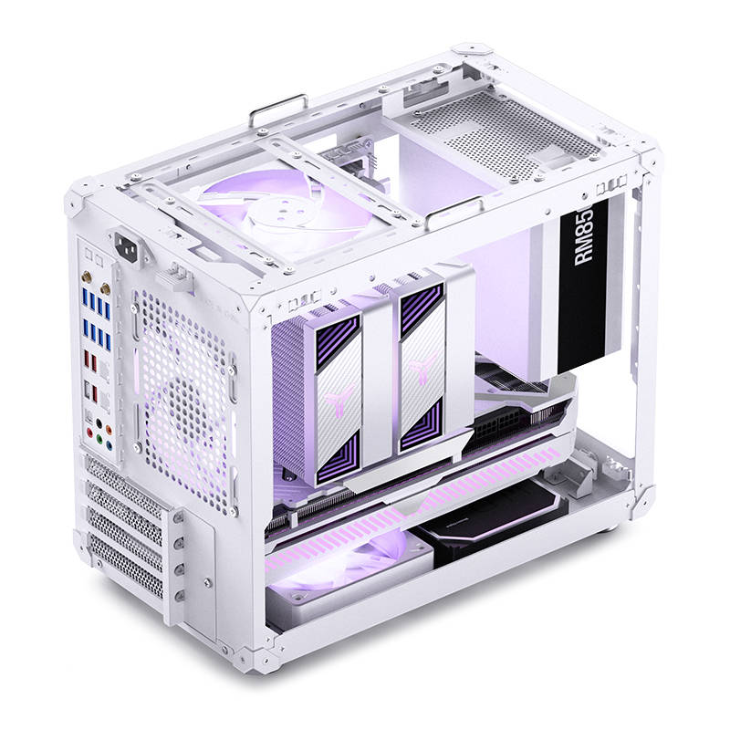 JONSBO C6 MAX White, mini-ITX, mATX, белый