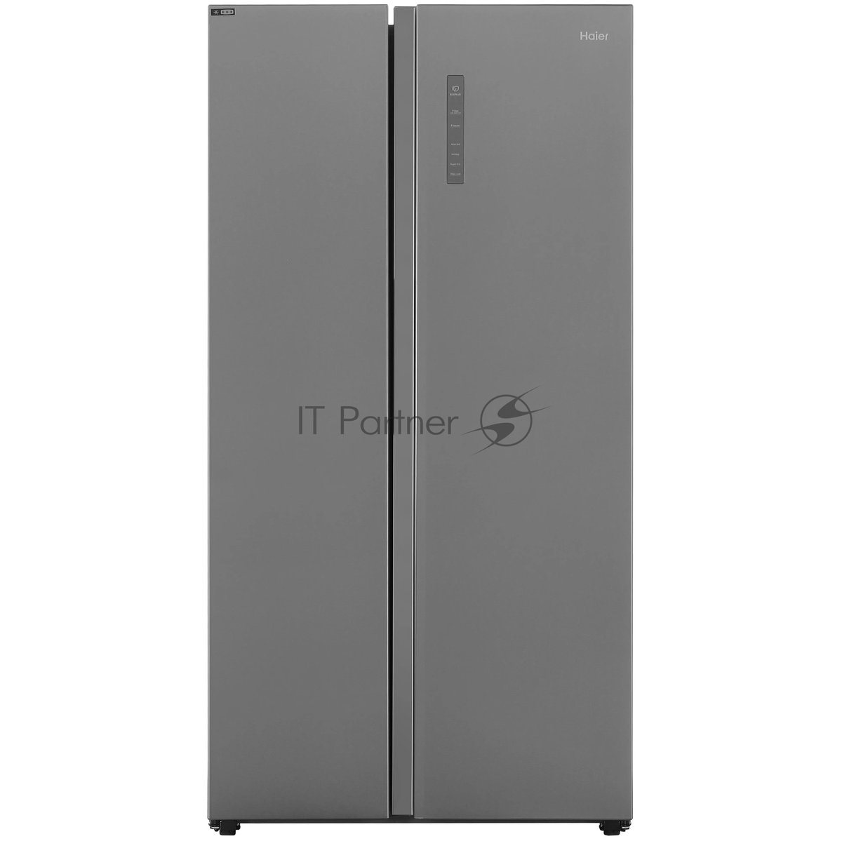 Холодильник Haier HRF-600DM7ERU серебристый двухкамерный 388/210л морозилка сбоку, No Frost, Side by Side