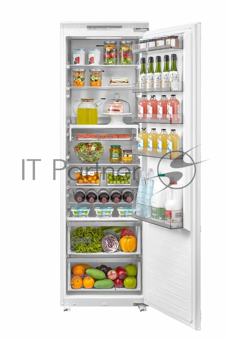 Холодильник встраиваемый Midea MDRE423FGE01 белый 304л No Frost морозилка снизу