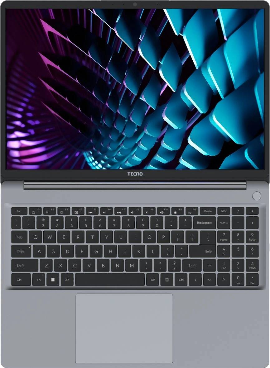 Tecno MegaBook K16SFA AMD Ryzen 7 7735HS/16Gb /SSD1Tb/UMA/16"/IPS/WUXGA/1920x1200/60Hz/Win11/RJ-45/Grey/1.76kg