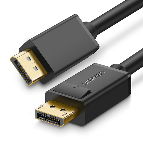 Кабель UGREEN DP102 (10245) DP Male to Male Cable. Длина 1,5 м. Цвет: черный