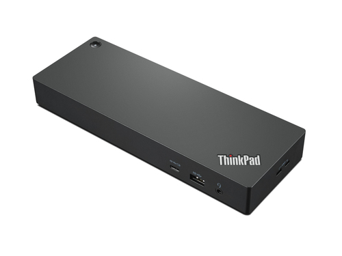 Lenovo [40B00135EU] ThinkPad Universal Thunderbolt 4 Dock USB-C Dock (2x DP, 1x HDMI, 4x USB A 3.1 Gen 1, 1x USB Type-C, 1x RJ-45, 1x Combo Audio Jack 3.5mm/Thunderbolt 4 Power/Up to 4 ext