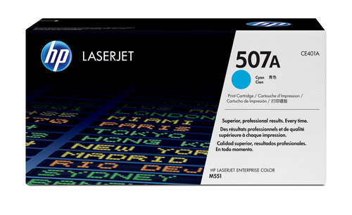 (Спец.цена) Оригинальный картридж HP CE401A (6000 стр., Синий) для HP LaserJet Enterprise 500 Color M551n | M551dn | M551xh