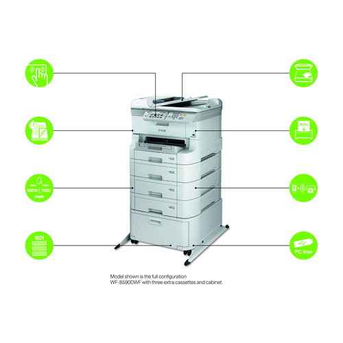 Контейнер EPSON T8394 желтый повышенной емкости для WF-R8590