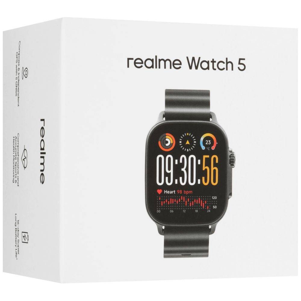REALME watch 5, Черный