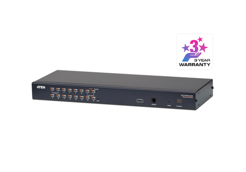 KVM-переключатель ATEN - KH1516A, 16PC, RJ-45 (Female) - 16 ports, KH1516A-AX-G