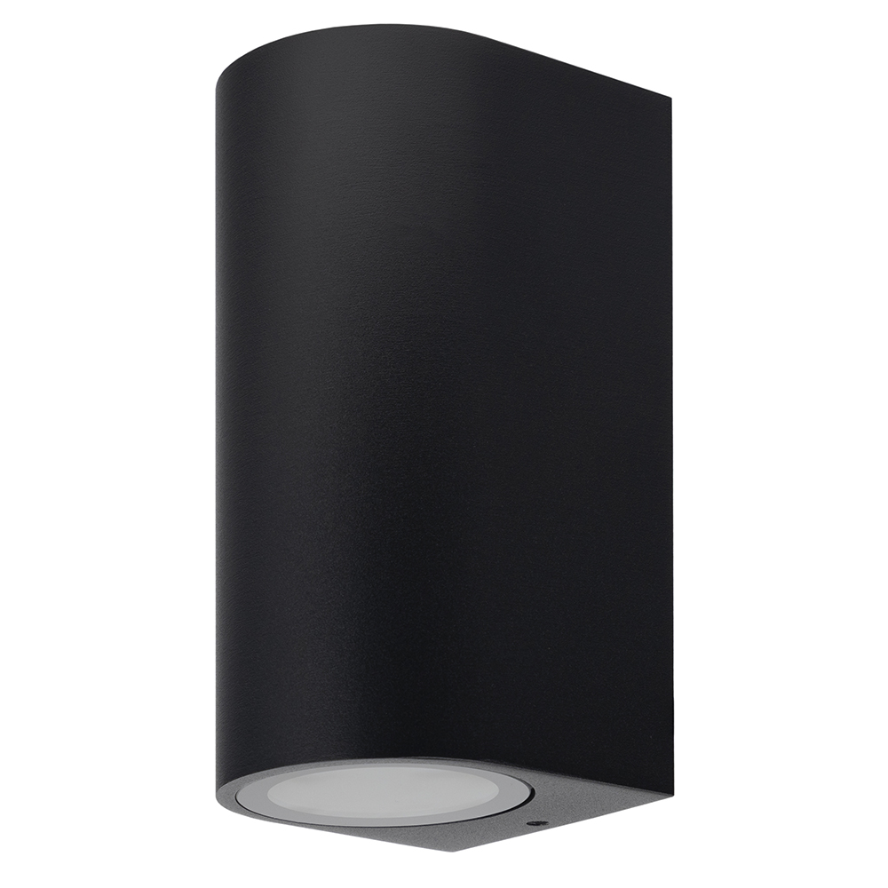 NEODECO Светильник уличный настенный 2х35 Вт GU10 IP54 черный NEODECO Богота