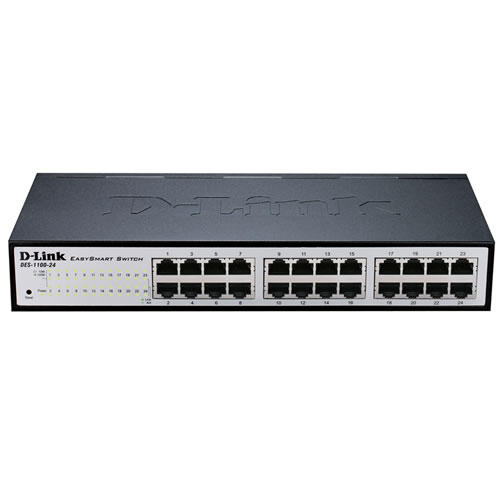Коммутатор D-Link Настраиваемый L2 коммутатор, 24х1000Base-T, 4хCombo 1000Base-T/SFP, упрощенный интерфейс CLI