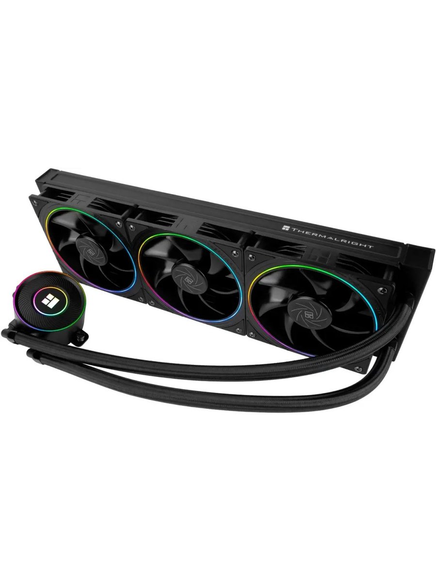 Система водяного охлаждения Thermalright Aqua Elite 360 V5 ARGB Black / Black / 3x120mm ARGB PWM Fans / TRAE360V5AB