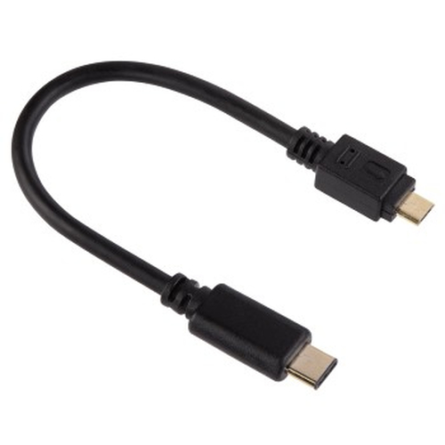 Кабель USB3.1 Hama 00135713 USB Type-C/USB 2.0 Type Micro 0.15м экран. Позолоченные контакты